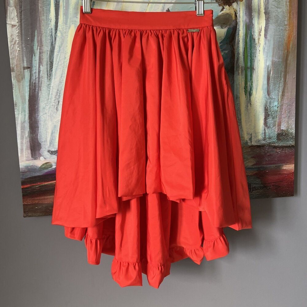 Marciano Coral High-Low Midi Skirt